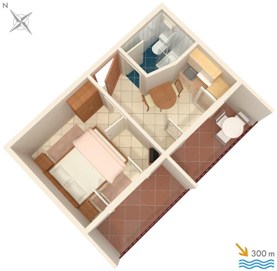 Apartments With A Parking Space Stanici, Omis - 2818 Tice Luaran gambar