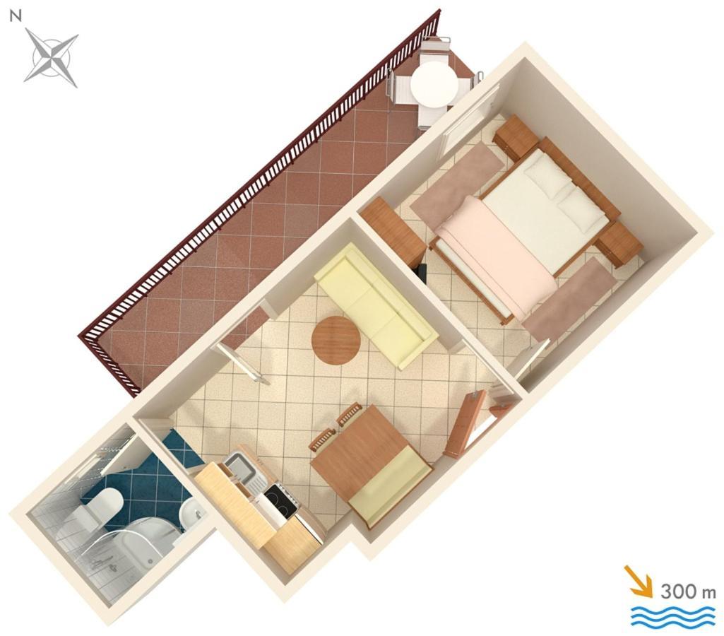 Apartments With A Parking Space Stanici, Omis - 2818 Tice Luaran gambar